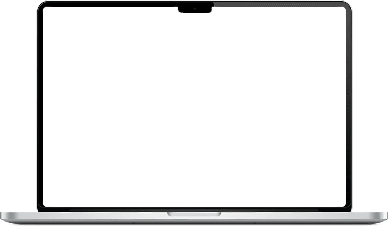 MacBook reproduciendo un render interactivo